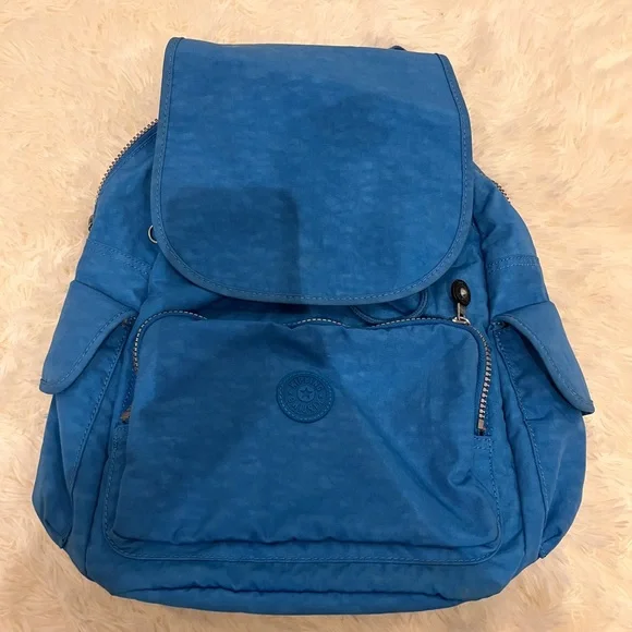 Kipling City Blue Backpack - Picture 3 of 4